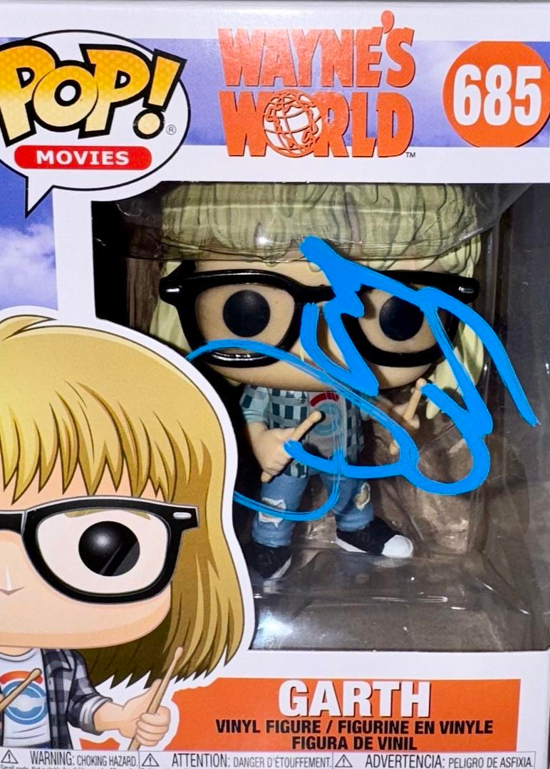 Dana Carvey Signed Funko Pop #685 Garth (Wayne's World) - Beckett COA